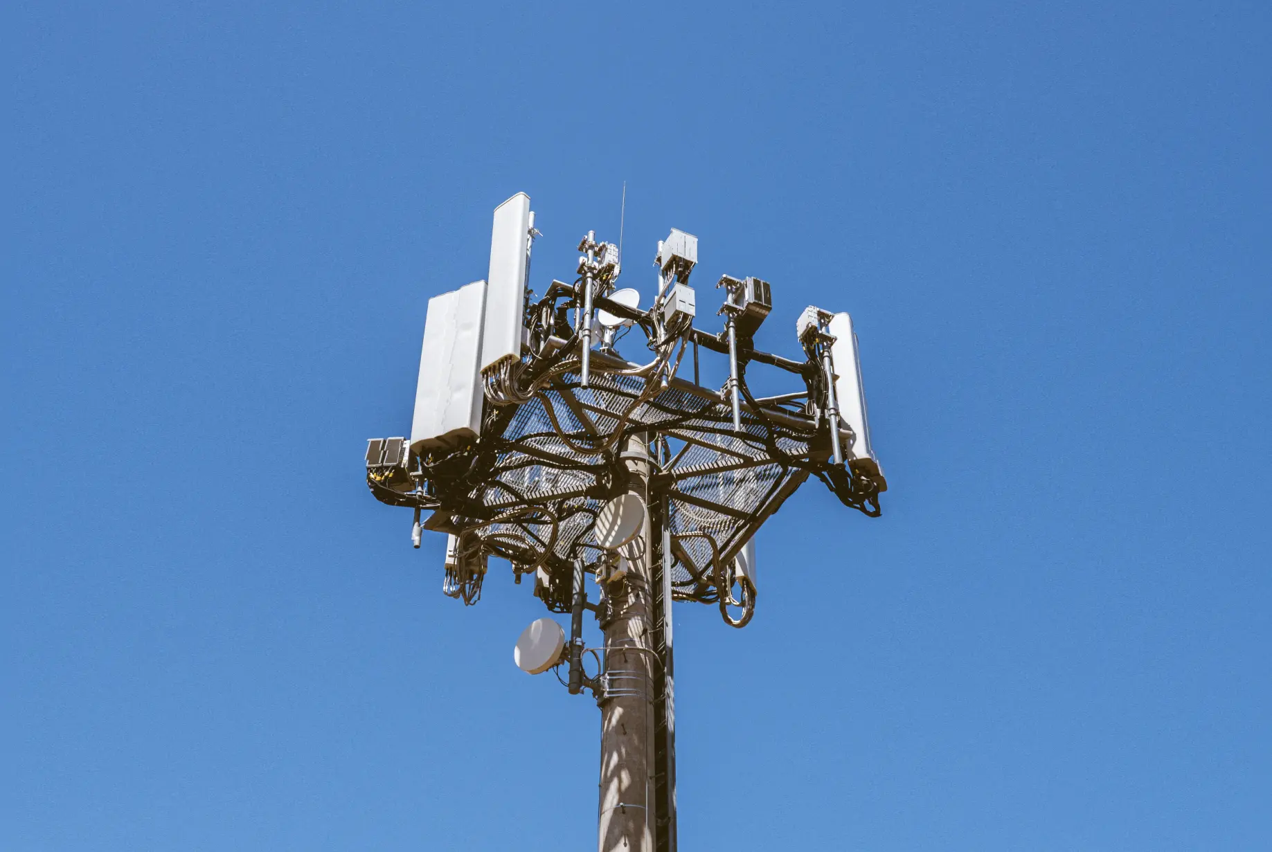 A telecommunication tower