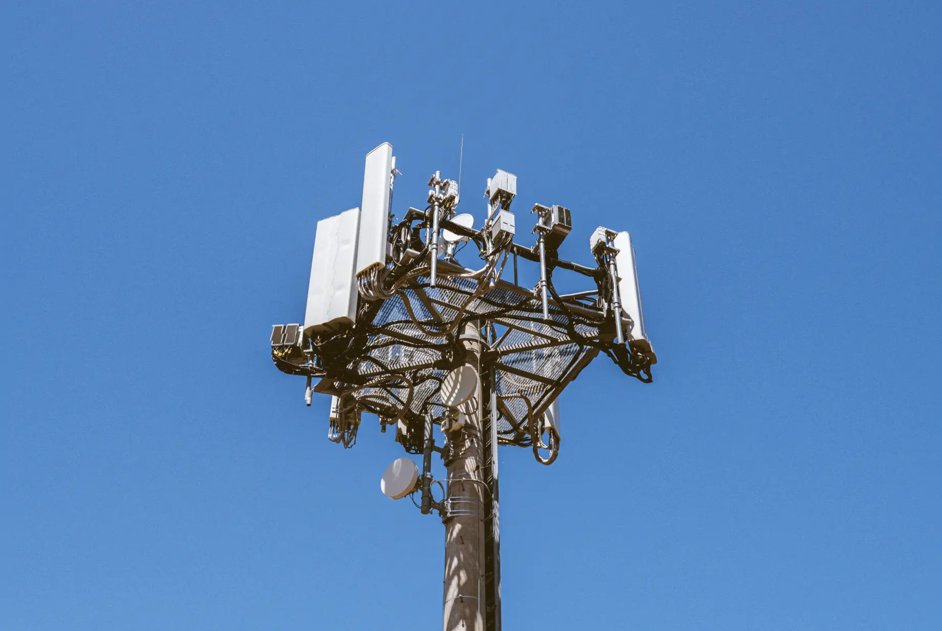 Una torre de telecomunicaciones